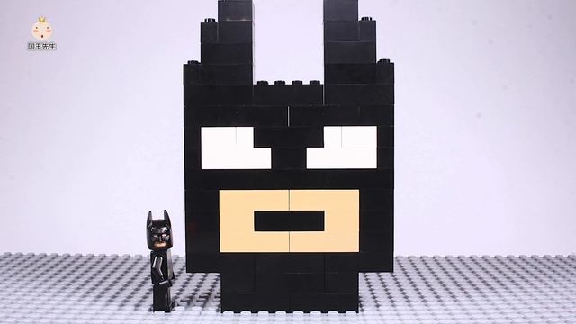 Lego Batman and Iron Man Brick Building Mosaics Superhero смотреть онлайн