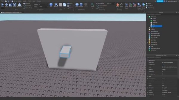 3D моделирование в Roblox Studio. Урок