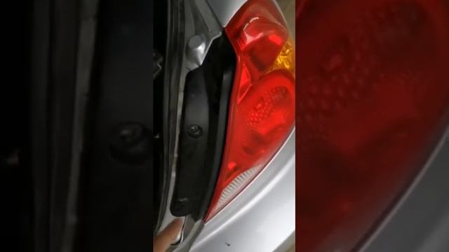 Замена лампочек в заднем стопе, киа спектра смотреть онлайн