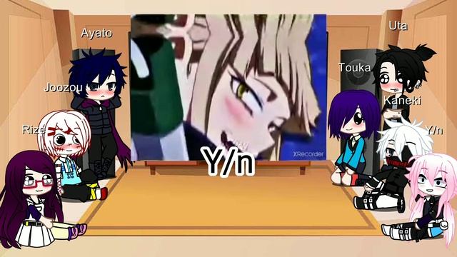 Tokyo Ghoul + Y/n react to Y/N as Toga Himiko part 2 смотреть онлайн