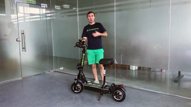 Мощный полноприводный электросамокат Electroway F2. Обзор и характеристики смотреть онлайн