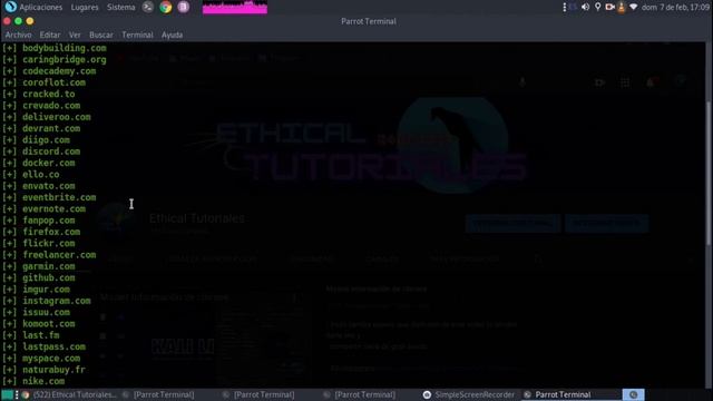 Holehe OSINT - Электронная почта для зарегистрированных учетных записей. смотреть онлайн