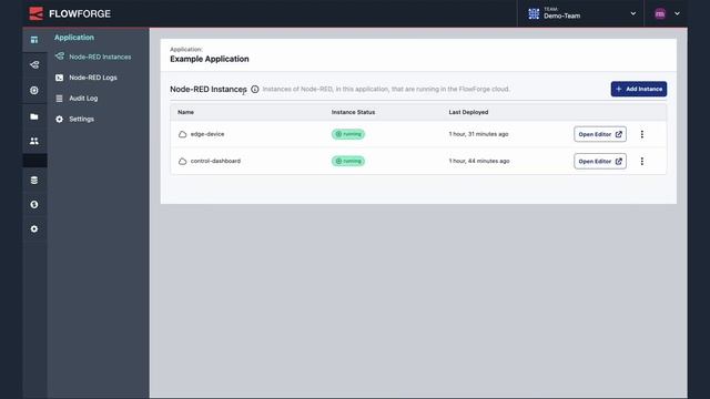Multi-Node-RED Applications - FlowForge Feature Demonstration смотреть онлайн