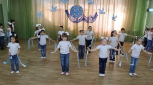 Всероссийский флешмоб "Голубая лента- 2022" МБДОУ №1 пгт Ленино Ленинский район Республика Крым