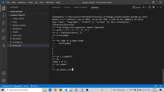 A Django Blog In VS Code — PART IX — POSTS PAGINATION & QUICK DB POPULATION смотреть онлайн