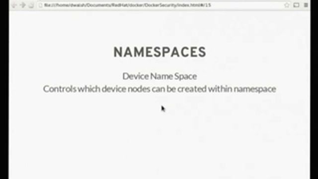 Dan Walsh - Docker Security смотреть онлайн
