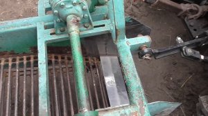 Картофелекопалка транспортерная! Обзор!