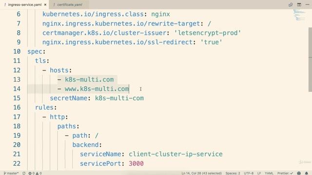 250 Kubernetes Ingress Config for HTTPS смотреть онлайн