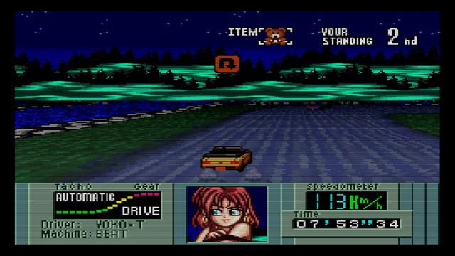Kat's Run: All Japan K-Car Championship — Геймплей | Прохождение (SNES)