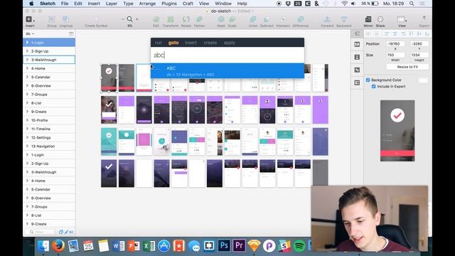 Sketch Runner: Faster Design Workflow • Sketch 3 Plugins Tutorial & Design Workflow смотреть онлайн