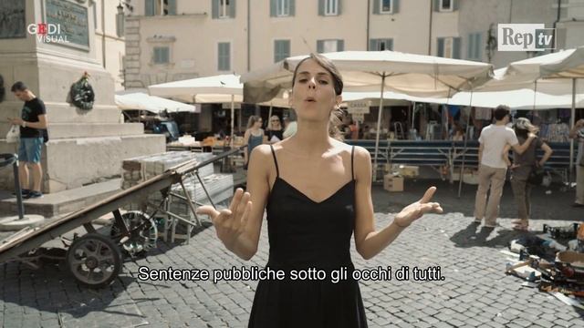 Campo de' Fiori: la piazza del mercato, dei giovani e di Giordano Bruno nella lingua dei segni смотреть онлайн