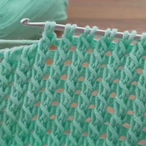 Самая БЫСТРАЯ сетка крючком! 🕸 Тунисский способ: вяжется за копейки, выглядит стильно.