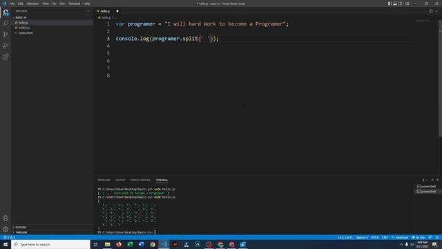 How to javaScripts Variable UperCase , LowerCase Splite() and Index Number find Out process смотреть онлайн