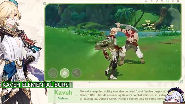 Kaveh Gameplay & Skill - Genshin Impact смотреть онлайн