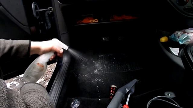 Чистка сидений и салона Ford Focus 1. Пылесос Thomas. Пылесос Томас чистка сидений. смотреть онлайн