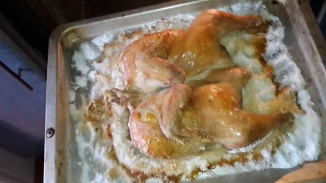 Курица на соли в духовке часть 3. смотреть онлайн