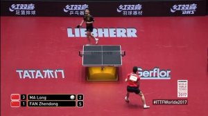 Настольный теннис.Финал.Ма лонг-Фан Жендонг