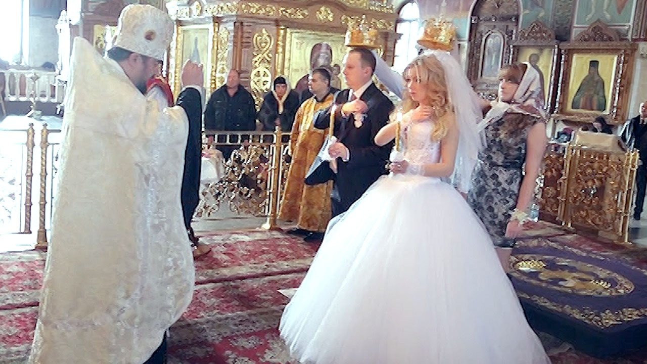 Венчание в церкви смотреть онлайн