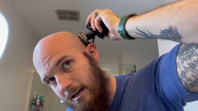 Pitbull Skull Shaver Works Great! Watch How Easy It Is To Use! Pitbull Skull Shaver Gold Review! смотреть онлайн