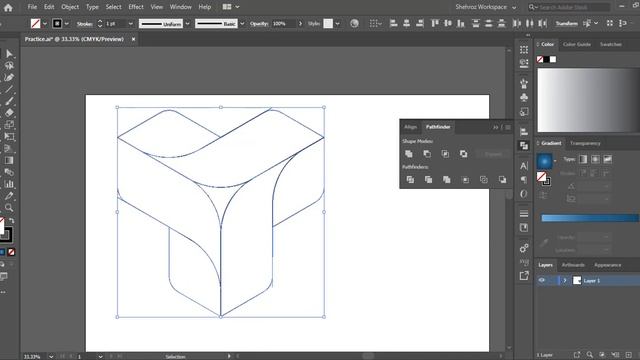 3D Logo Design Tutorial Adobe illustrator How to create logo #logodesign #easydesignvideo смотреть онлайн