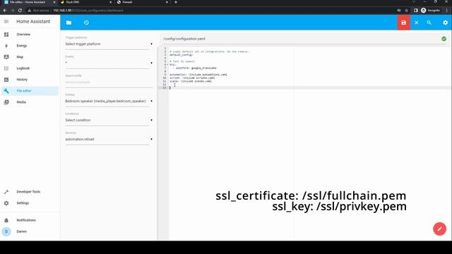 Home Assistant Remote Access Using DuckDNS And LetsEncrypt