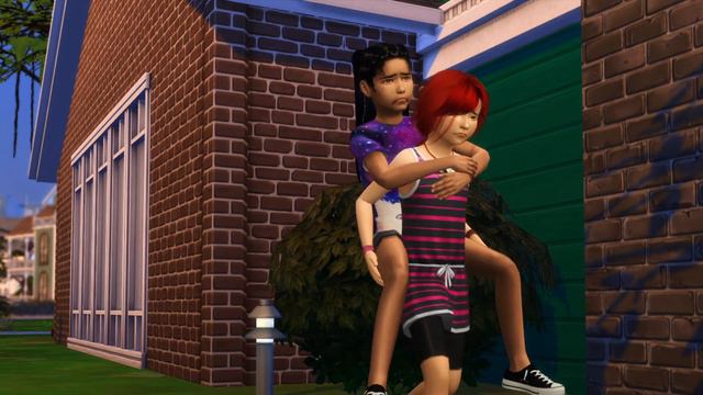 TheSims4- Pickup And Carry Animation#4 "Piggyback for Kids" смотреть онлайн