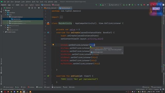 ViewBinding with Android 13 | Lecture 2 смотреть онлайн