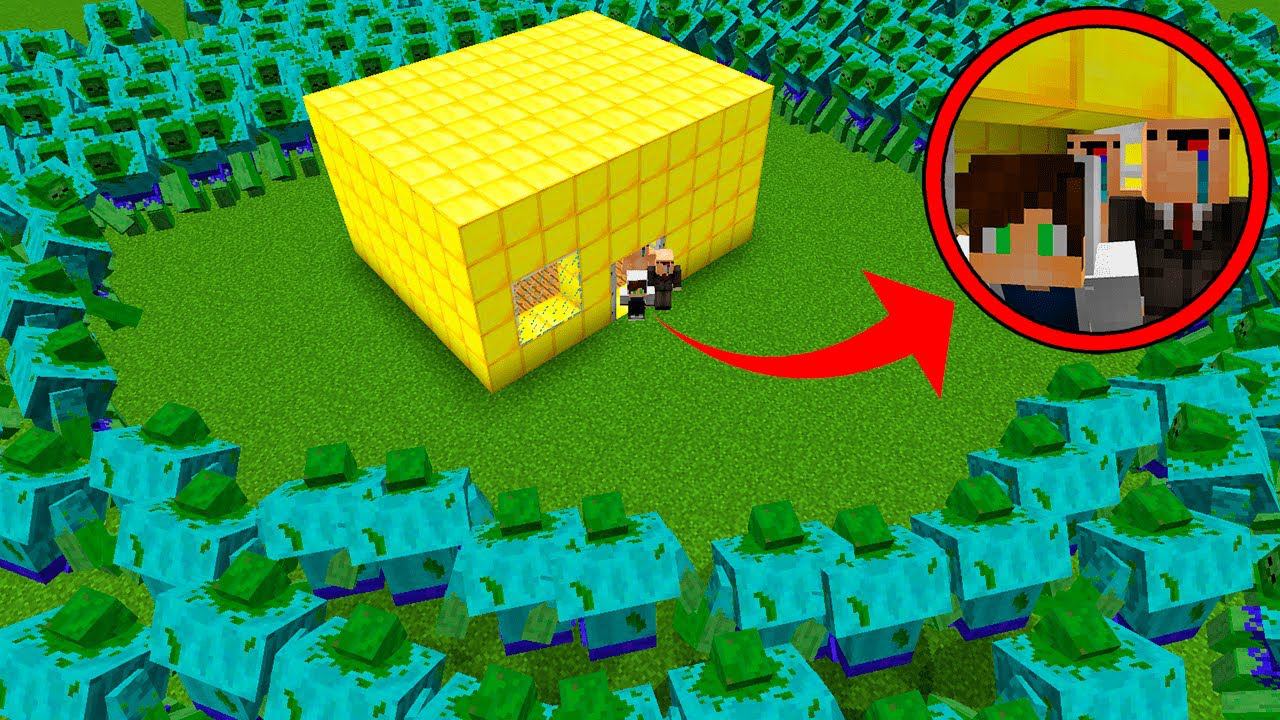 НУБ И ПРО VS 10000 ЗОМБИ МУТАНТОВ АРМИИ ЗОМБИ В МАЙНКРАФТ - ЗОМБИ АПОКАЛИПСИС В MINECRAFT ВЫЖИТЬ #2 смотреть онлайн