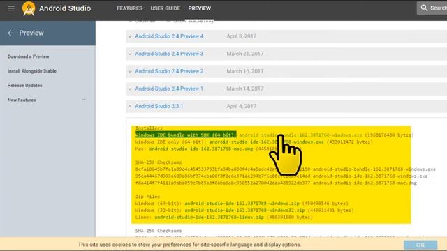 How to Download Android studio offline installers for any version! смотреть онлайн