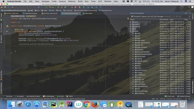 Android SharedPreferences Tutorial #2 - Creating SharedPreferences Project using Android Studio смотреть онлайн