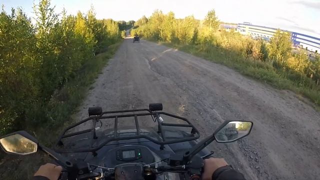ПОЧТИ НОВЫЙ CF MOTO 600 FORCE,STELS, JUMBO700 ПРОДУБАС ДО РЕКИ ОБЬ. смотреть онлайн