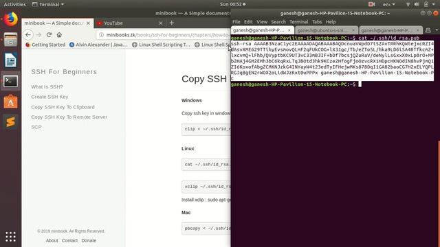 SSH - copy SSH key to clipboard смотреть онлайн