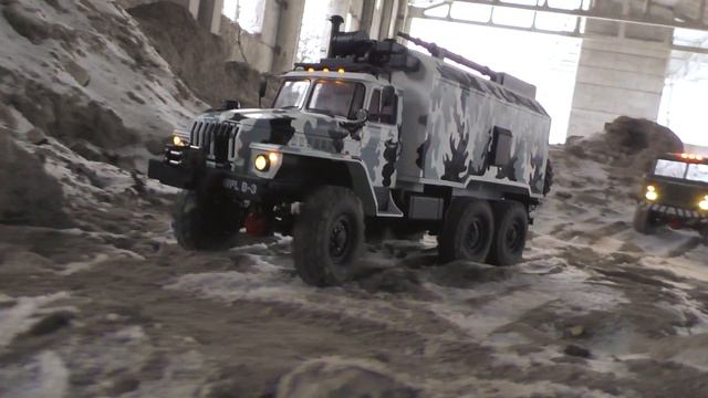 WPL B36 "Урал 4320" и WPL B24 "ГАЗ_66" модели на заказ! смотреть онлайн