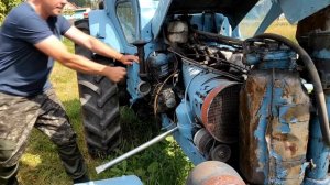 Т 40 запускаем трактор с пускача