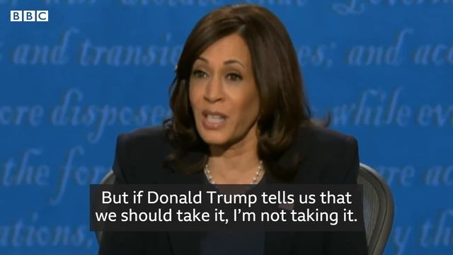 US election 2020: Mike Pence and Kamala Harris spar over pandemic in vice-presidential debate смотреть онлайн