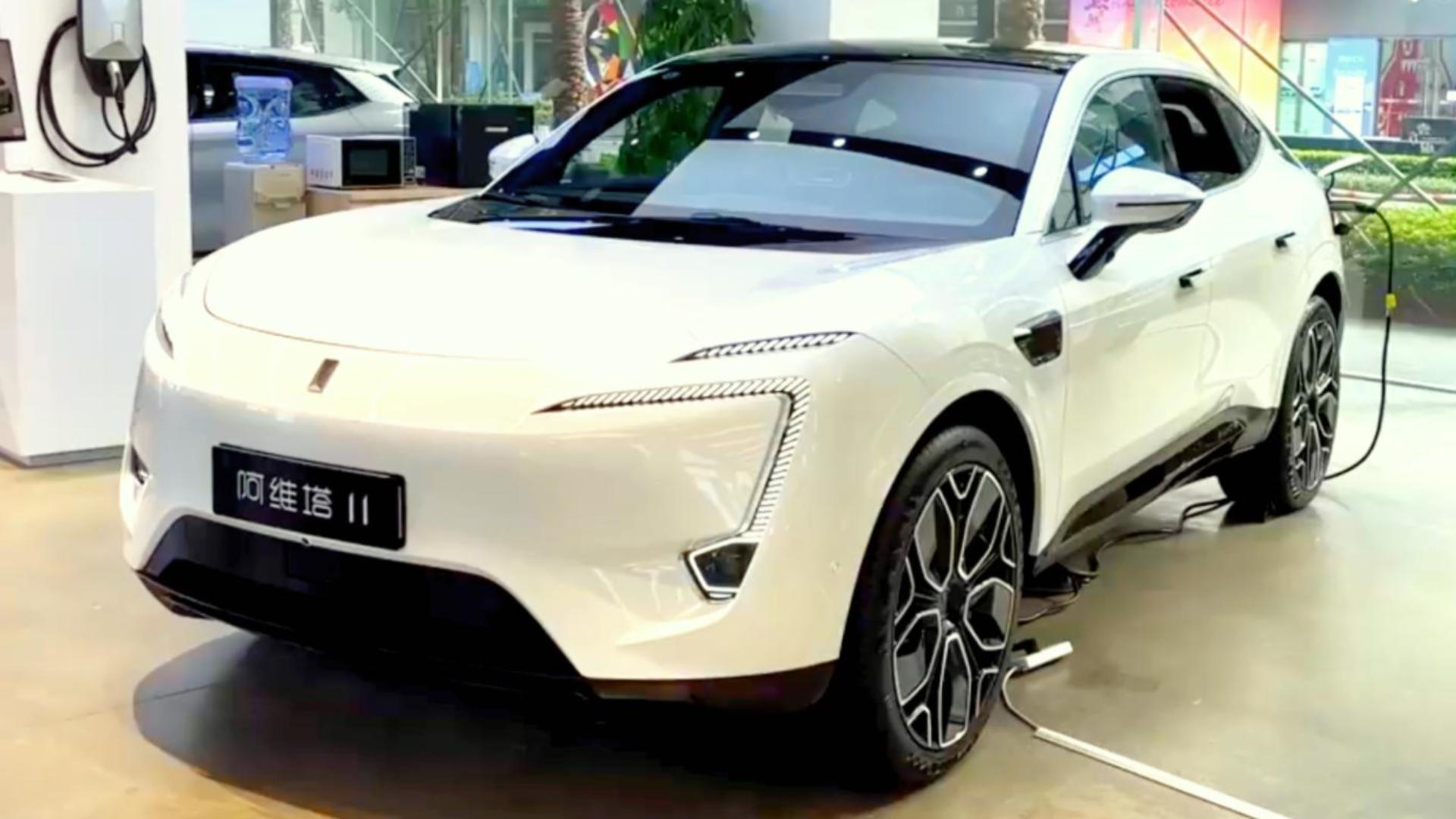 AVATR 11 - спортивный электрический кроссовер из поднебесной смотреть онлайн