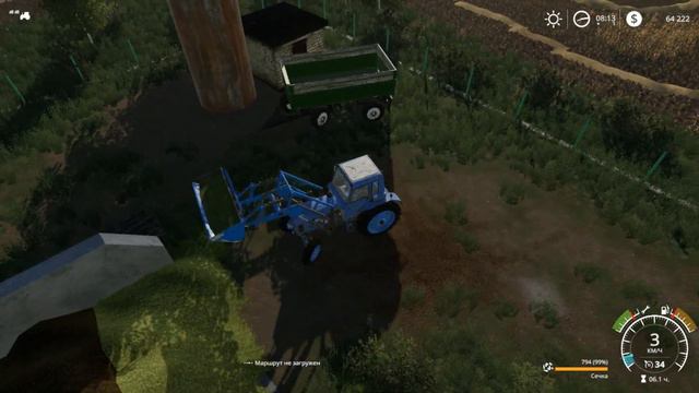 УБИРАЕМ БОЛЬШОЕ ПОЛЕ РОТОРОМ ЧАСТЬ-#3 Farming Simulator 2019 смотреть онлайн