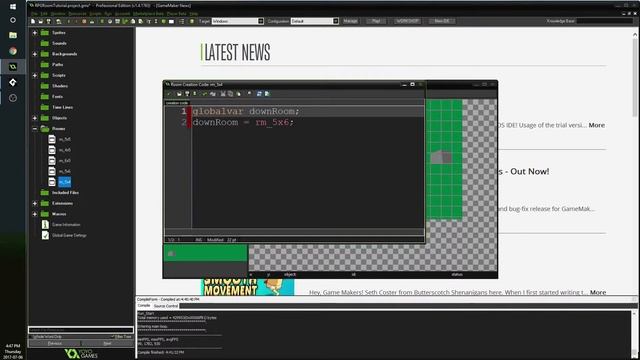 [Game Maker: Studio] RPG World System (Big Maps) Tutorial смотреть онлайн