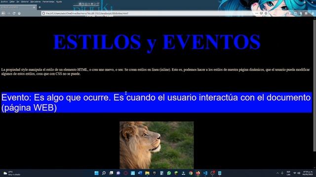 JavaScript 9 (Eventos y Estilos) смотреть онлайн