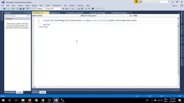 Khmer Restuarant VB NET & SQL Server Configuration Part 5 смотреть онлайн