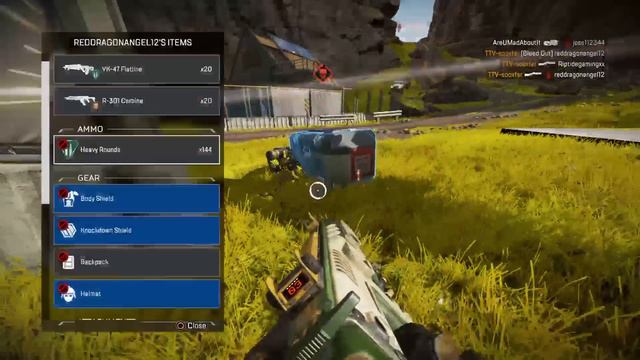 Getting the 4K Damage badge with BLOODHOUND - APEX LEGENDS PS4 смотреть онлайн