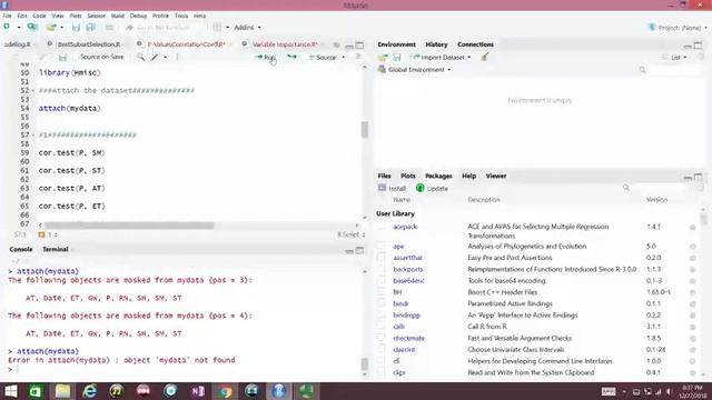 How to Get P Values for Correlation Coefficients in R смотреть онлайн