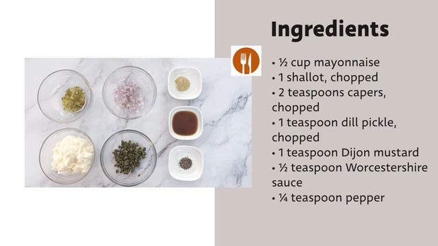 Easy Homemade Tartar Sauce Recipe смотреть онлайн