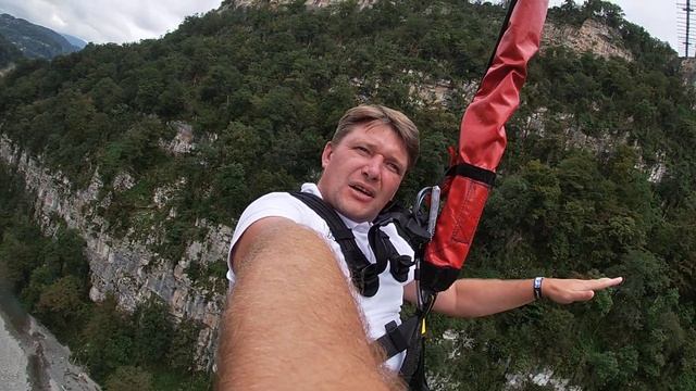 Bungy 207 - Skypark Сочи 2021 год "камера с руки" смотреть онлайн