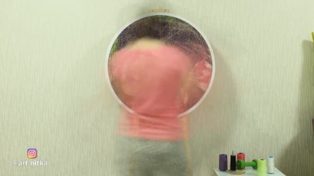 String Art | Portrait | Art Nitka смотреть онлайн