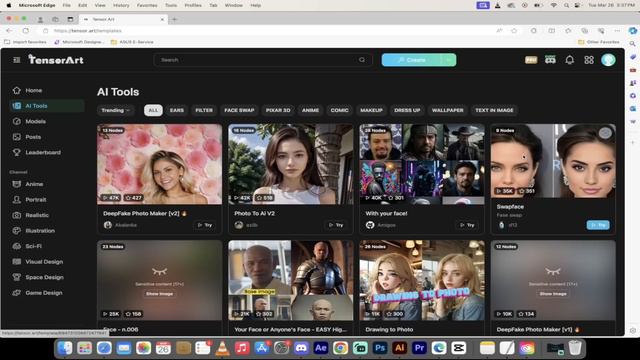 AI Faceswap - Swap Your Face Onto Any Photo For FREE With Tensor Art - Detailed Tutorial смотреть онлайн