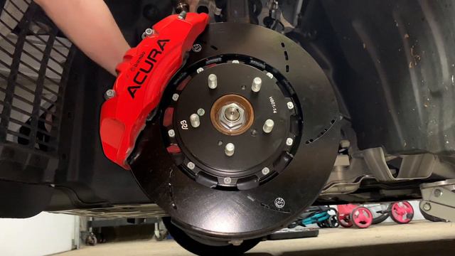 Tlx Type S RB Performance Brakes 2 piece lightweight rotor upgrade смотреть онлайн