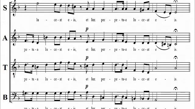 Mozart KV626 Requiem Lux Aeterna Soprano смотреть онлайн