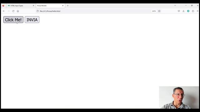 Html - Input Type Button смотреть онлайн