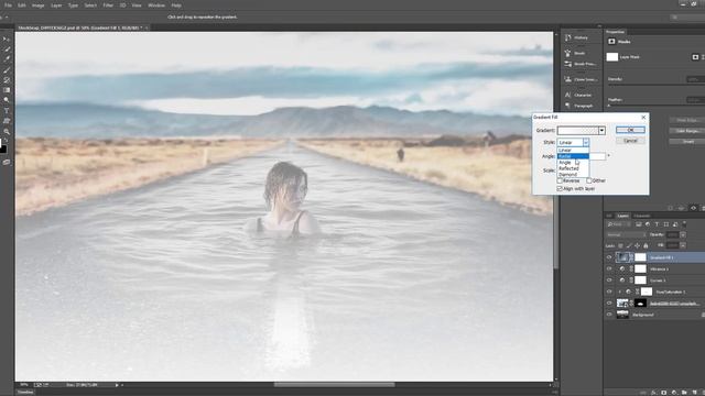 How to Blend Two images in Photoshop cc 2018 смотреть онлайн